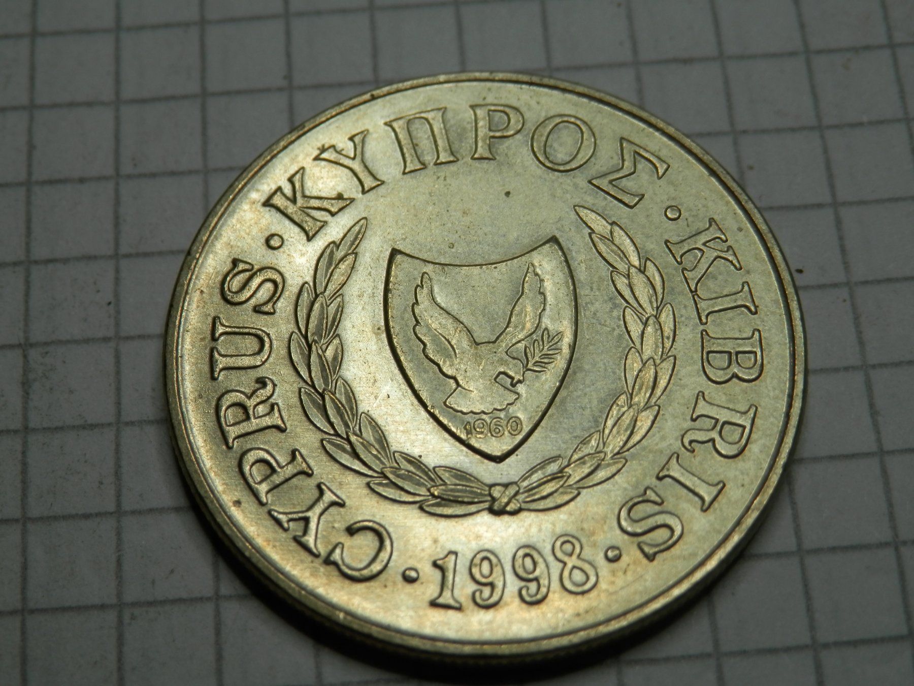 Tutti le monete: Zypern 20 Cent, 1998 – Usato da Weiach venduto da weiach81