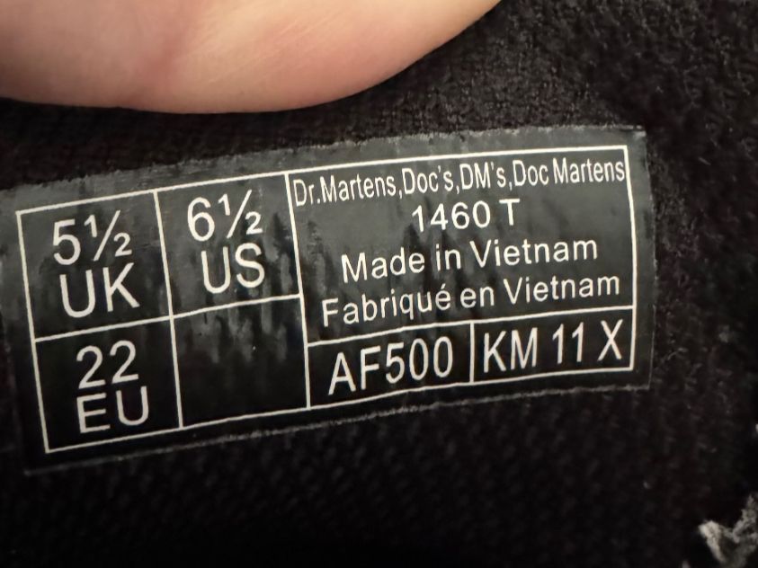 Dr. Martens Scarpe per ragazze: Bottes Dr. Martens enfant  taille 22 – Usato da Granges-Paccot venduto da snowdi 3