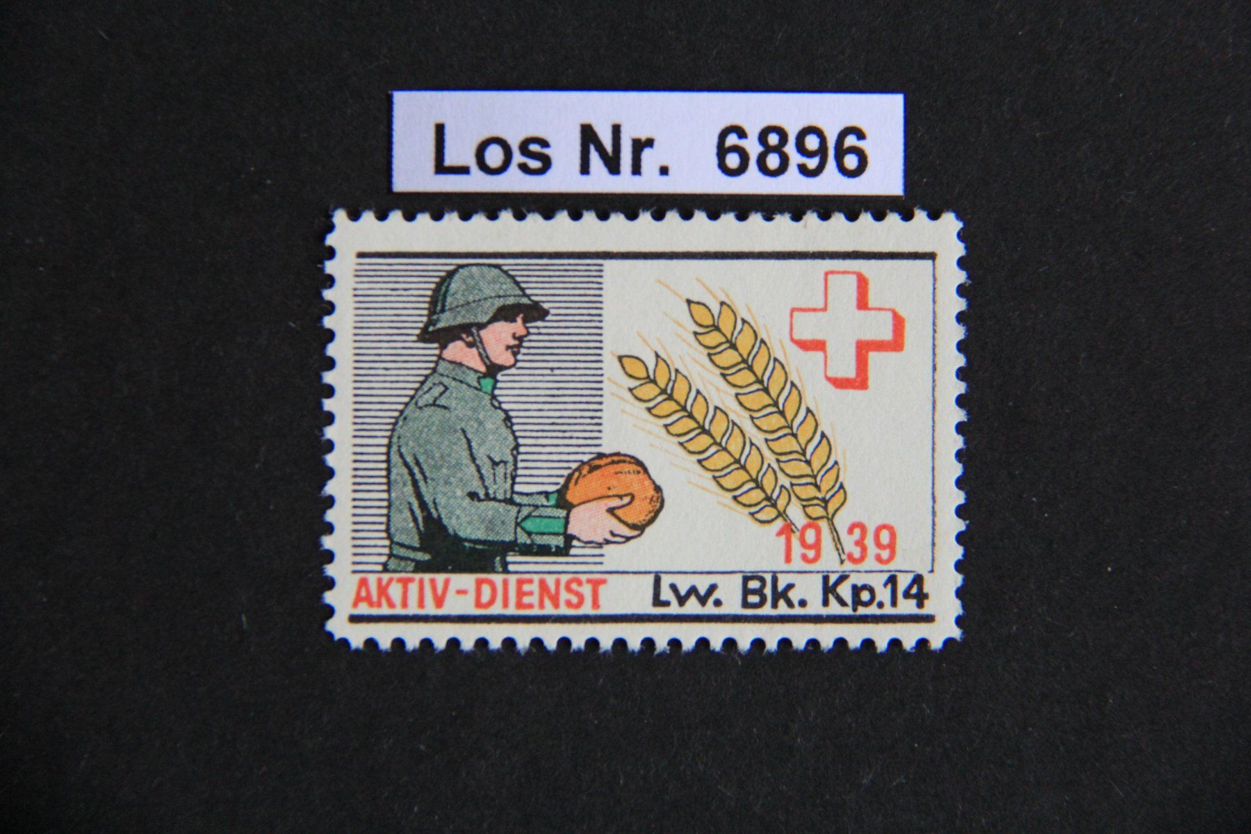 Tutti i francobolli: 2. Weltkrieg-Marke Bäcker                           Los 6896 – Usato da Volken venduto da jukon65