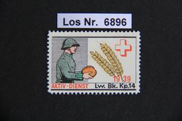 2. Weltkrieg-Marke Bäcker                           Los 6896