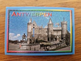 Magnet pour frigo Antwerpen château neuf