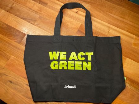 Jelmoli Shopper, neu und ungebraucht, mit Holzknebelverschl.