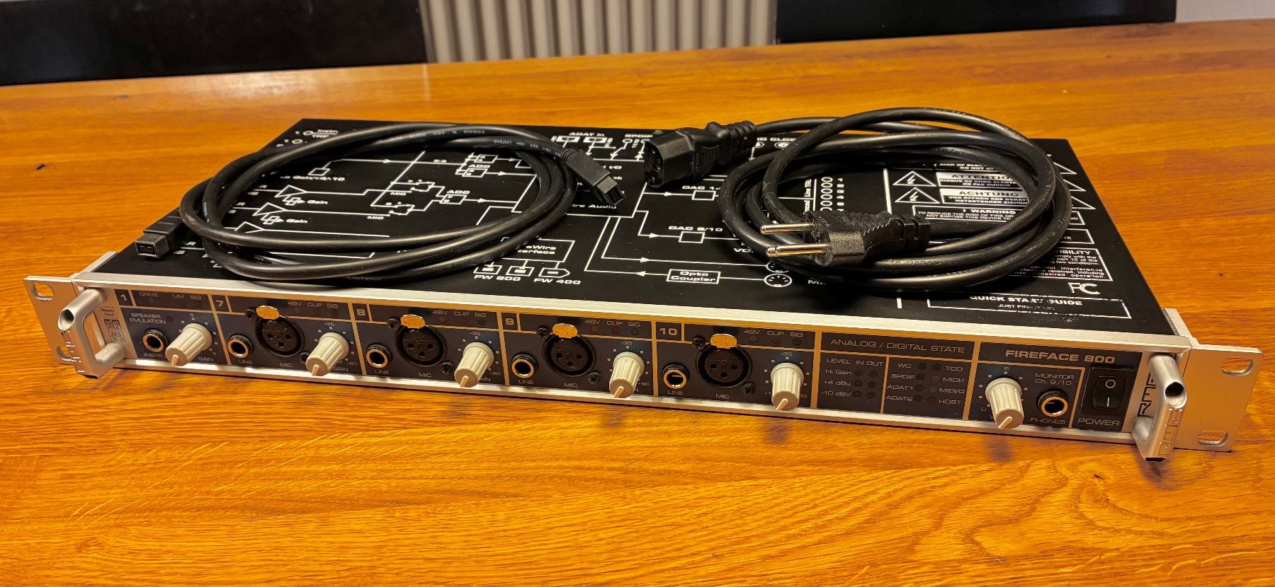 RME Studioequipment: RME FIREFACE 800 – Gebraucht aus Seon von shure52 4