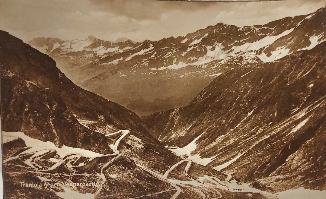 Cartoline postali: TERMOLA  - gegen Vesperokette - 1933 – Usato da Delémont venduto da Domdom1