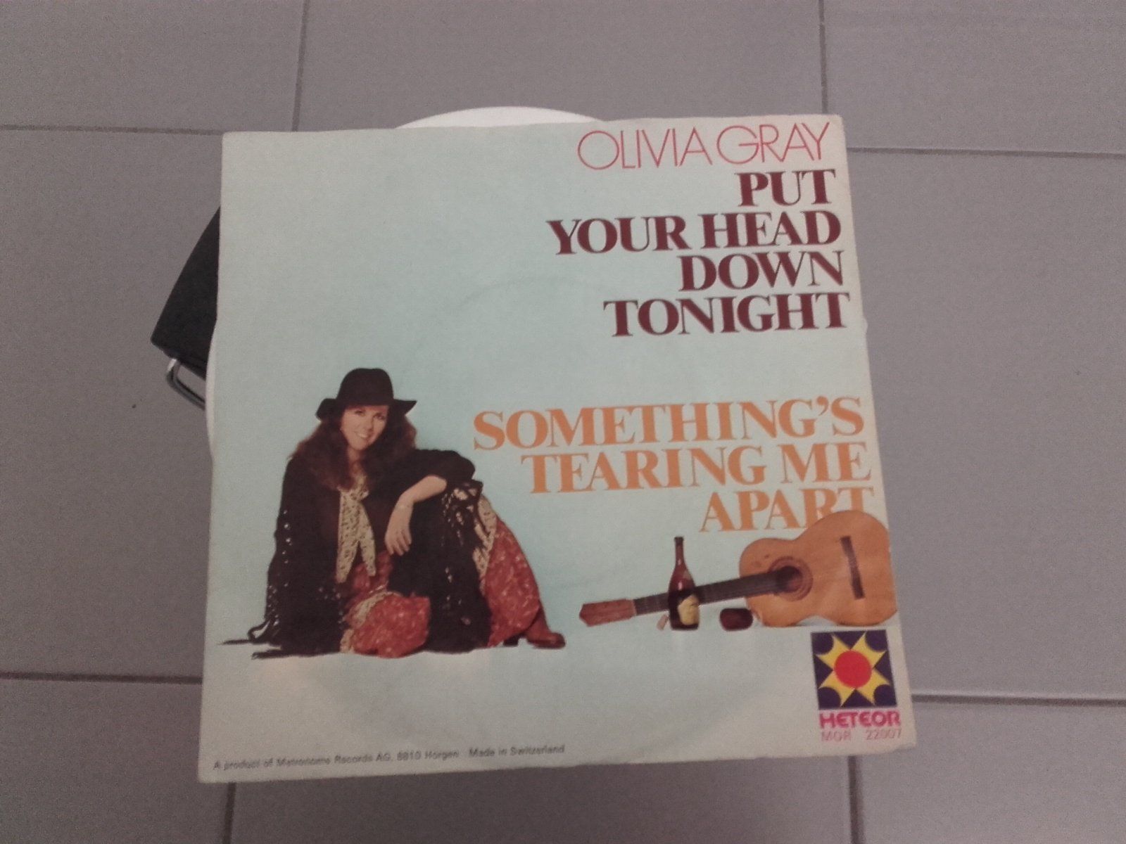 Dischi in vinile: Olivia Gray "Put your head down.." 1978 – Usato da Sempach venduto da Allmusic