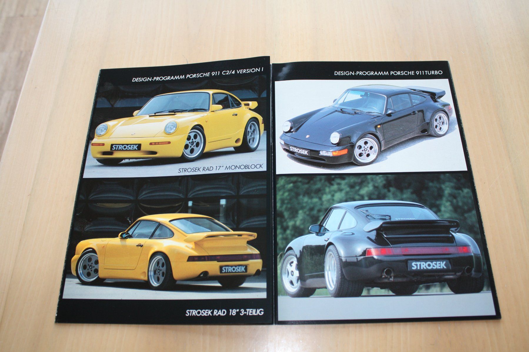 Porsche Documenti: Strosek Porsche Prospekt 1995 – Usato da Wikon venduto da erwin400 3