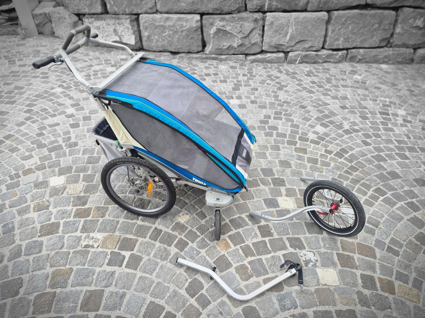 Thule Rimorchi: Veloanhänger Thule Chariot CX2 – Usato da Hägglingen venduto da Bugino9