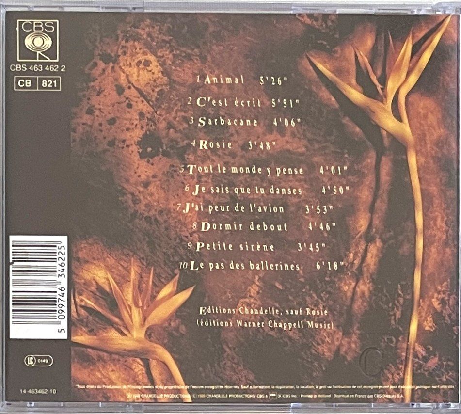 CDs: Francis Cabrel 2 CD's - Sarbacane & 77-87 – D'occasion à Savagnier par Ne2065 1