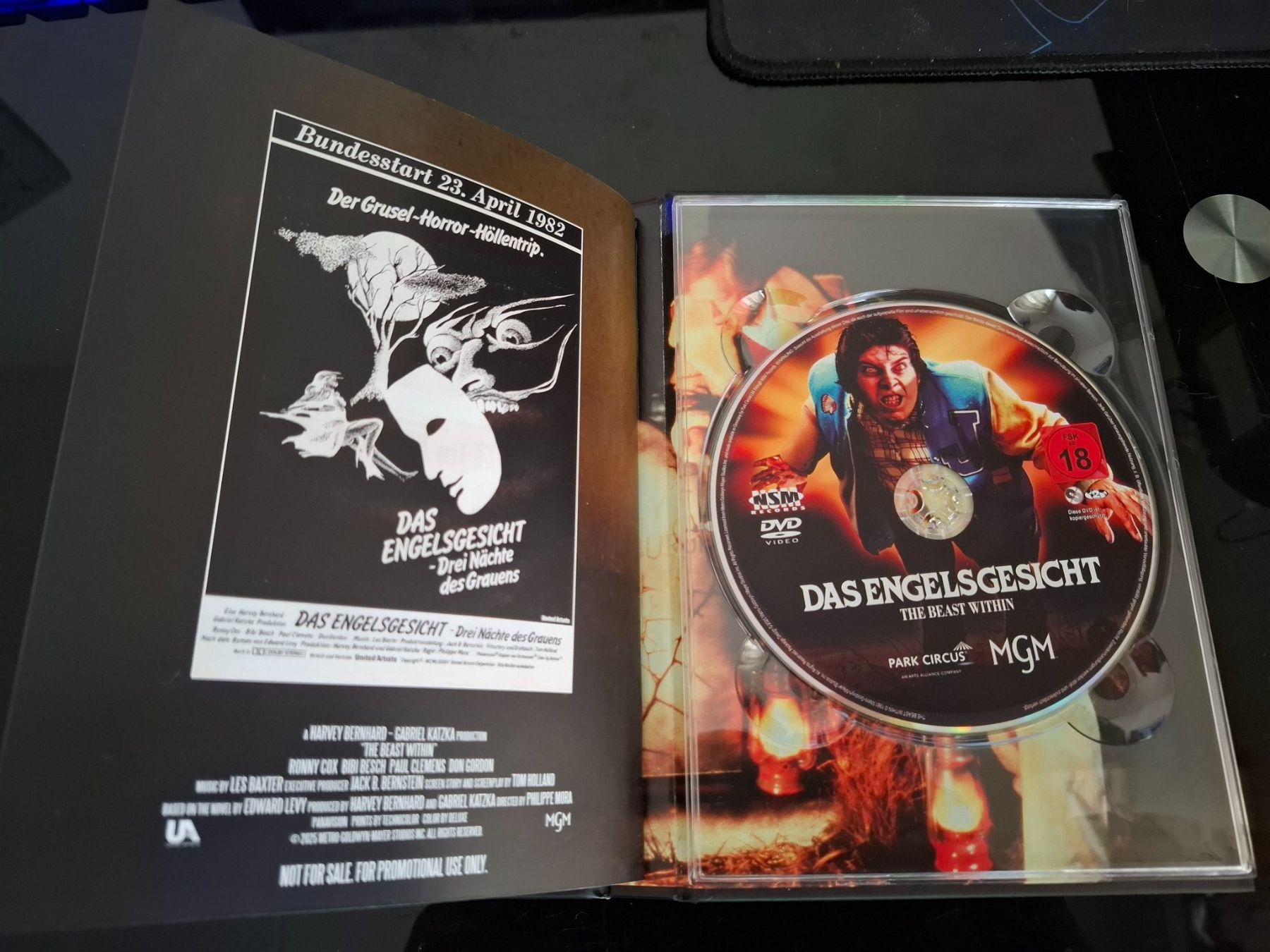 Tutti i DVDs: Das Engelsgesicht (Blu-Ray & DVD Mediabook) – Usato da Frauenfeld venduto da Frankenstein01 3