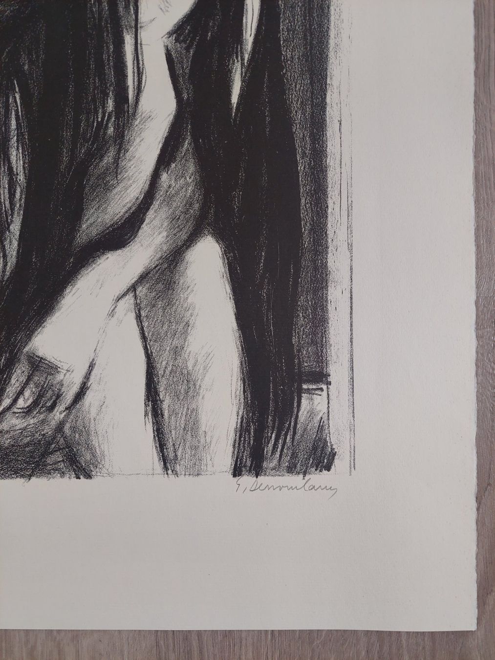 Grafica & Litografie: Original Lithographie Georges Dessouslavy signiert – Usato da Obfelden venduto da Foto_Bild_Kunst_Buch 5