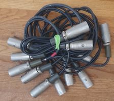 ITT CANNON XLR-Kabel - 6 Stück