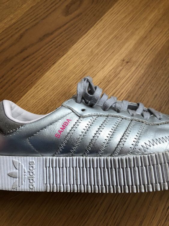 Adidas samba cheap damen silber