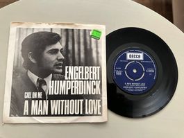 ENGELBERT HUMPERDINCK tolle Single A man without NL diff