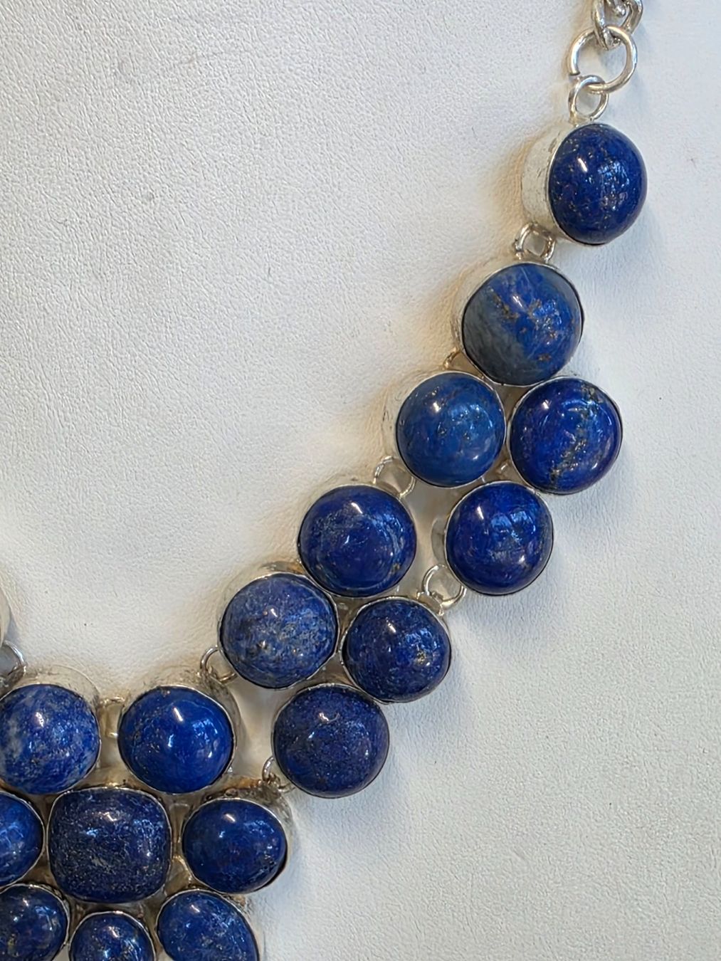 Catenine: Halskette Lapislazuli Silber Collier neuwertig – Nuovo (secondo la descrizione) da Zürich venduto da Bieter04 9