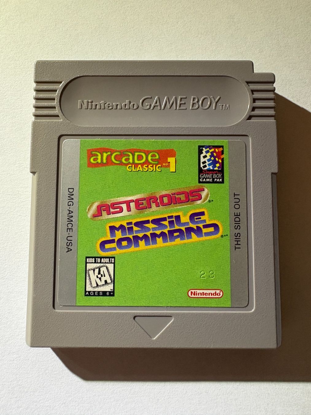 Nintendo Spiele: Arcade Classics 1: Asteroids & Missile Command - Game Boy – Gebraucht aus Zürich von VintagePalace