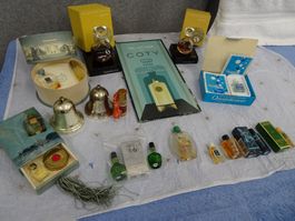 VINTAGE PARFUM FLACONS *COTY* LOT 20 PIECES AS PHOTOS