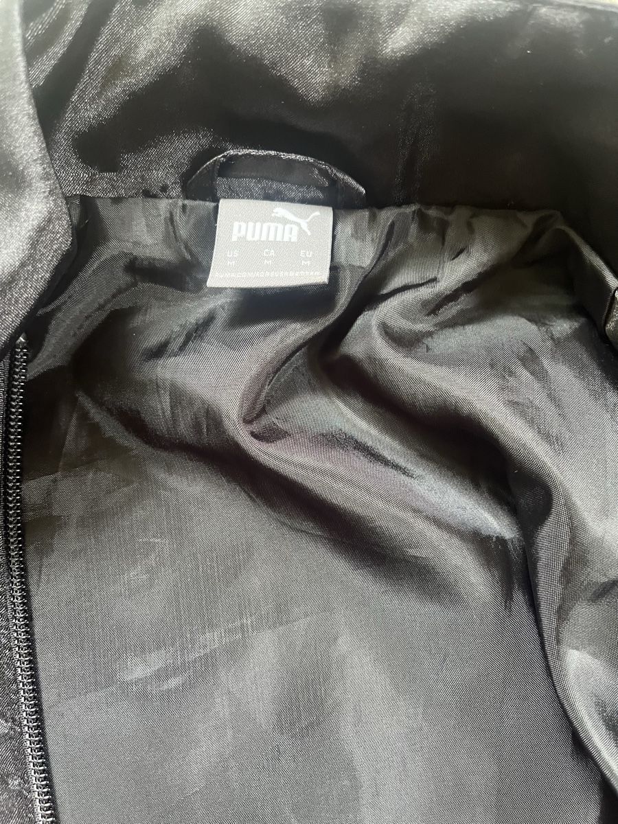 Puma Giacche: Puma Trainingsjacke schwarz glänzend Gr. S – Usato da Zuchwil venduto da MLV92 6