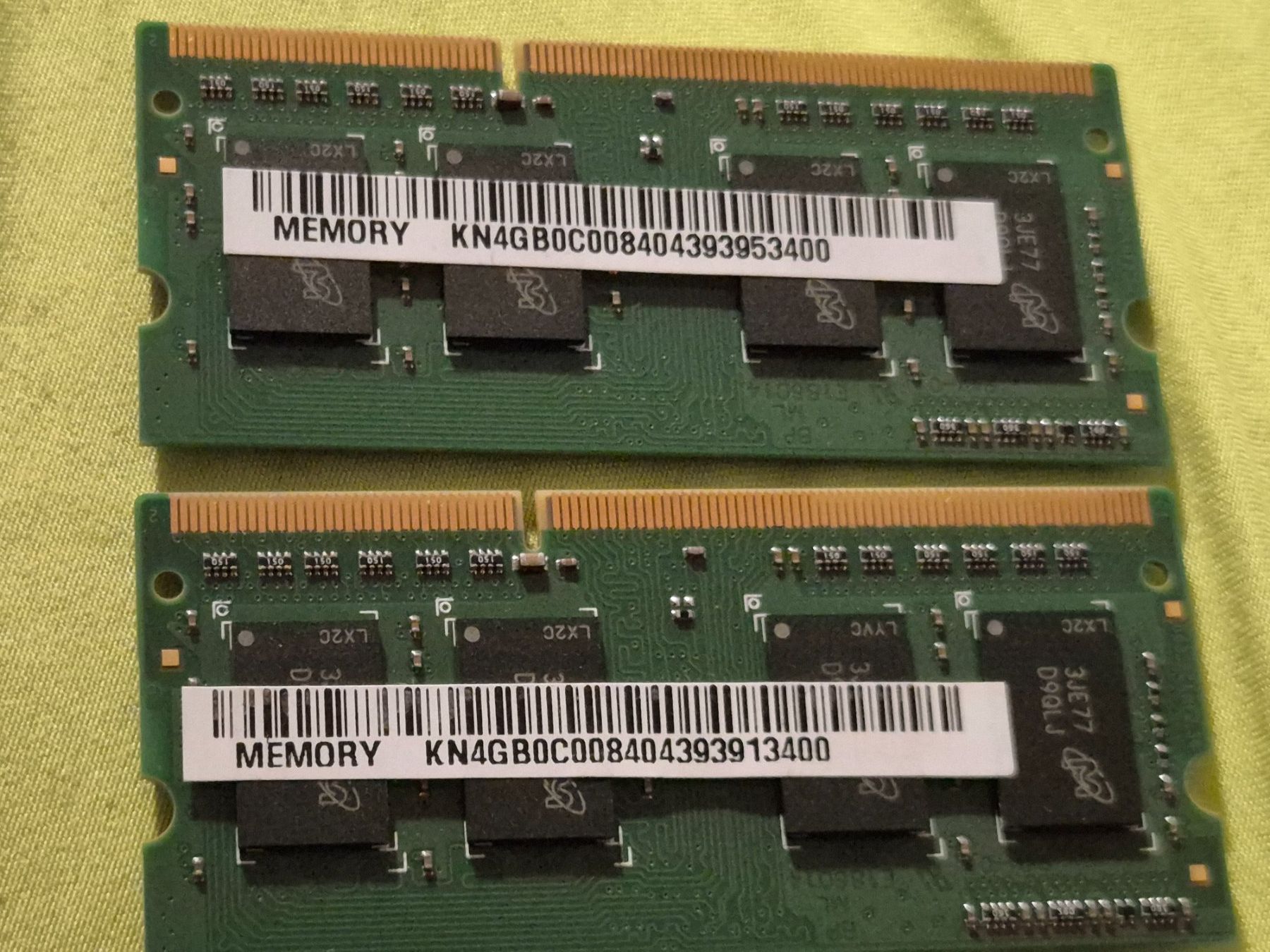 Memoria / RAM: Adata 2x4GB 2Rx16 PC3L-12800S-11 – Usato da Roggwil BE venduto da GLDANI 2