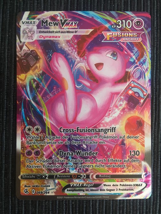 Pokemon Mew Vmax Alternative Fusions Angriff Mint (Neu (gemäss ...