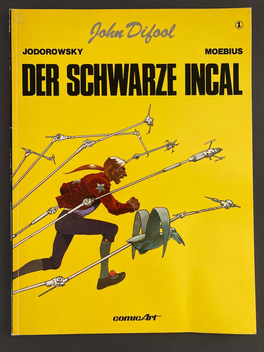 Fumetti: Der Schwarze Incal Band 1 John Difool Jodorowsky Moebius – Usato da Wetzikon ZH venduto da cyan74