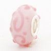 Glas Bead (No 49) rosa altrosa - Neu