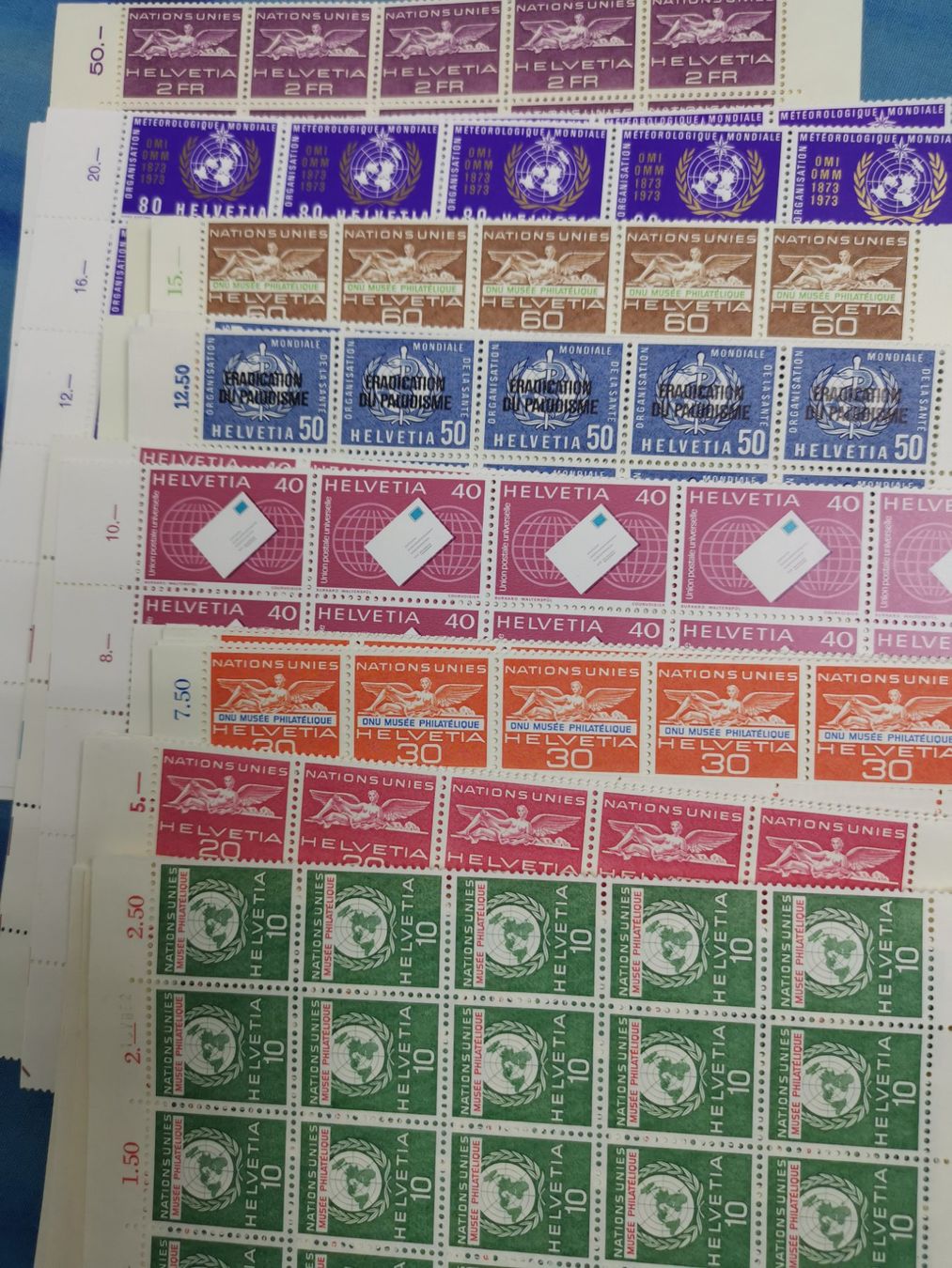 Tous les timbres: Briefmarken Fr. 10.- postfrisch ab nur Fr. 1.- – Neuf (Voir description) à Küssnacht am Rigi par Gold_und_mehr