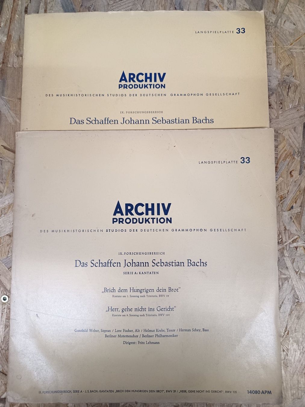 Dischi in vinile: Schallplatte Bach, Verdi, Vivaldi – Usato da Oberegg venduto da A-Z.Handel.Loehrer 1