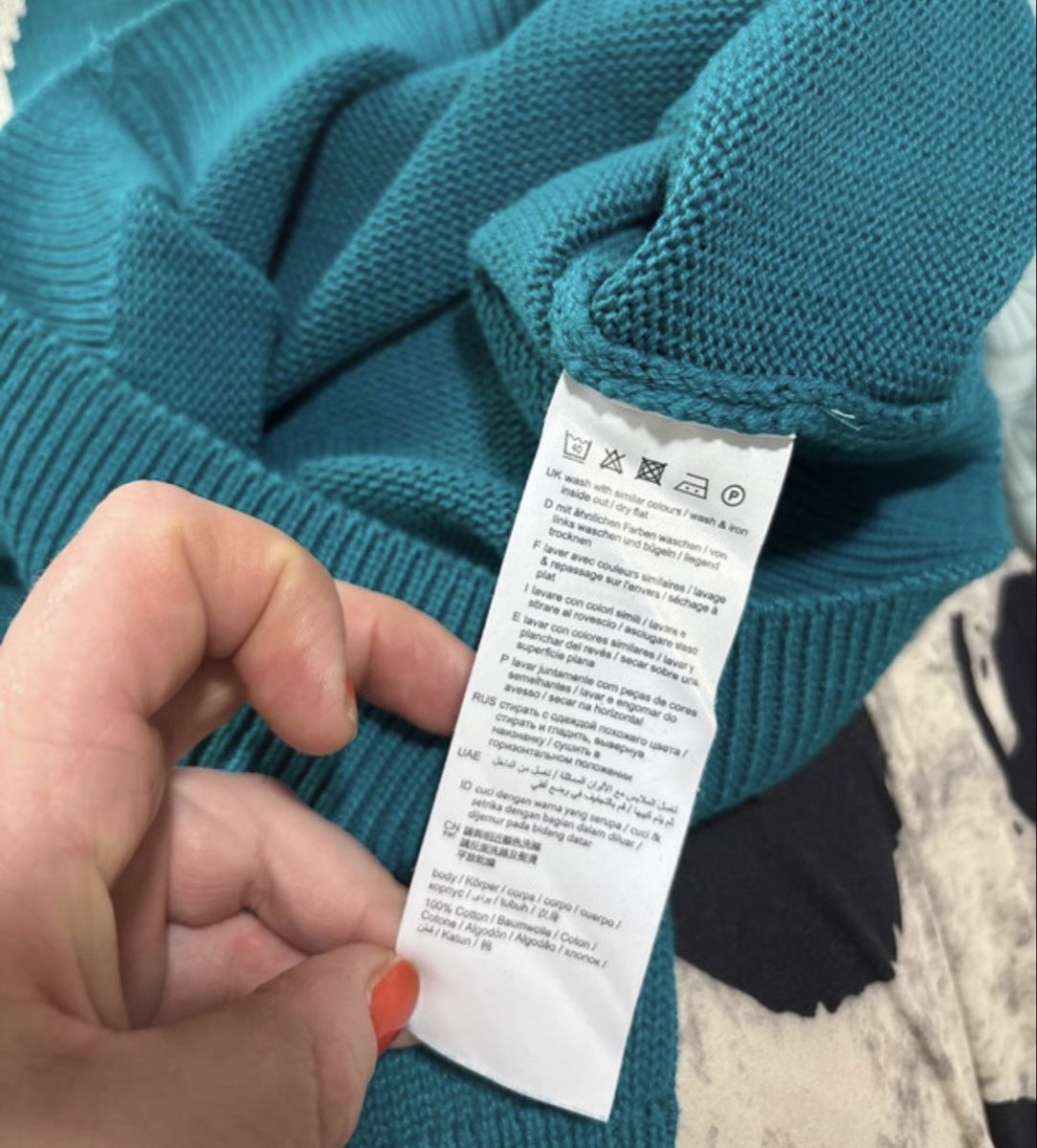 Maglioni & Felpe: Pull Esprit bleu pétrole avec logo &, taille S, coton – Nuovo (secondo la descrizione) da Genève venduto da ram_97rx 2
