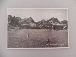 Ansichtskarte Mollis Berghaus Alpenrösli
