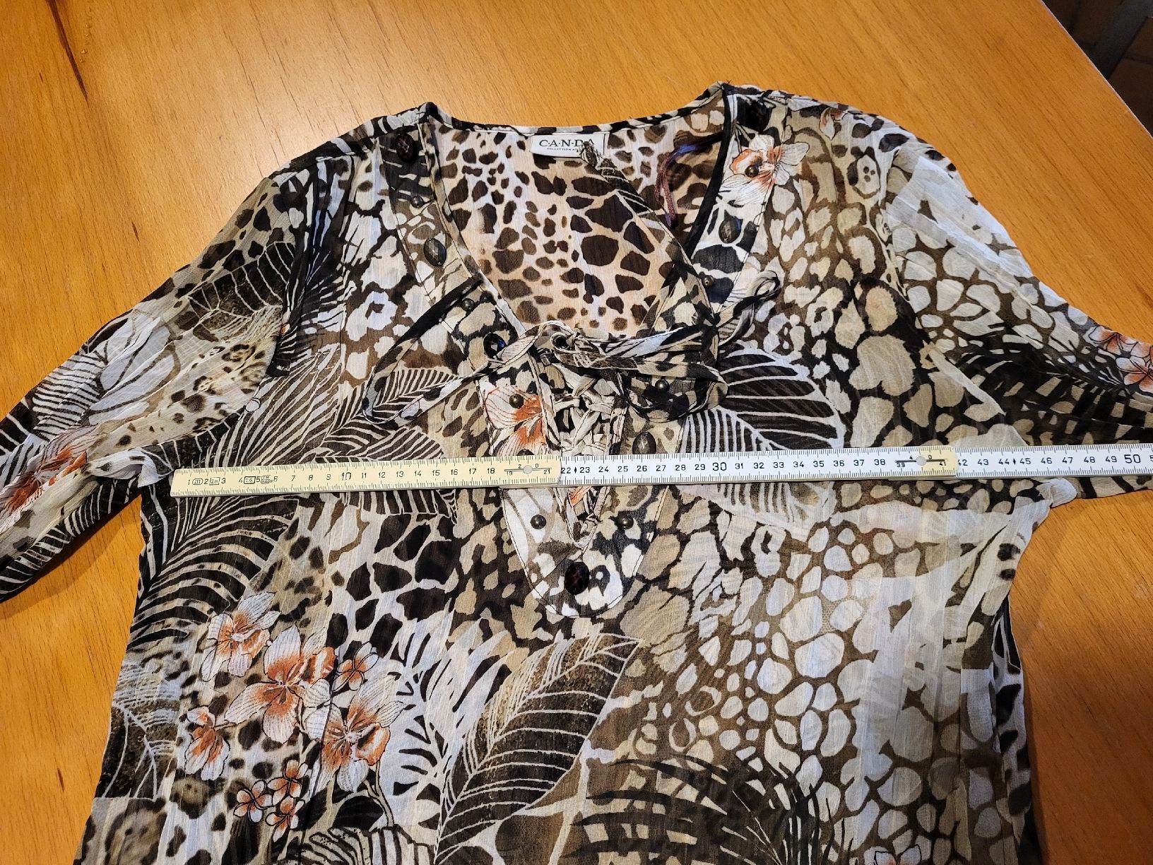 C&A Tops: hübsche longshirt top blouse tunika braun – Gebraucht aus Zürich von sahaara01 3