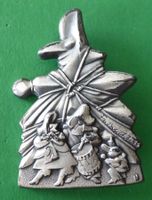 Basler Fasnachtsplakette Silber 1999