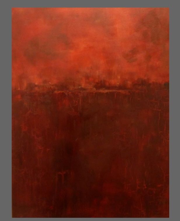 Dipinti: Acryl Bild - Sonnenuntergang – Usato da Bubikon venduto da nb_b8d9