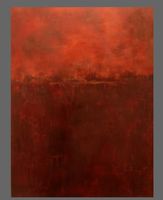 Acryl Bild - Sonnenuntergang