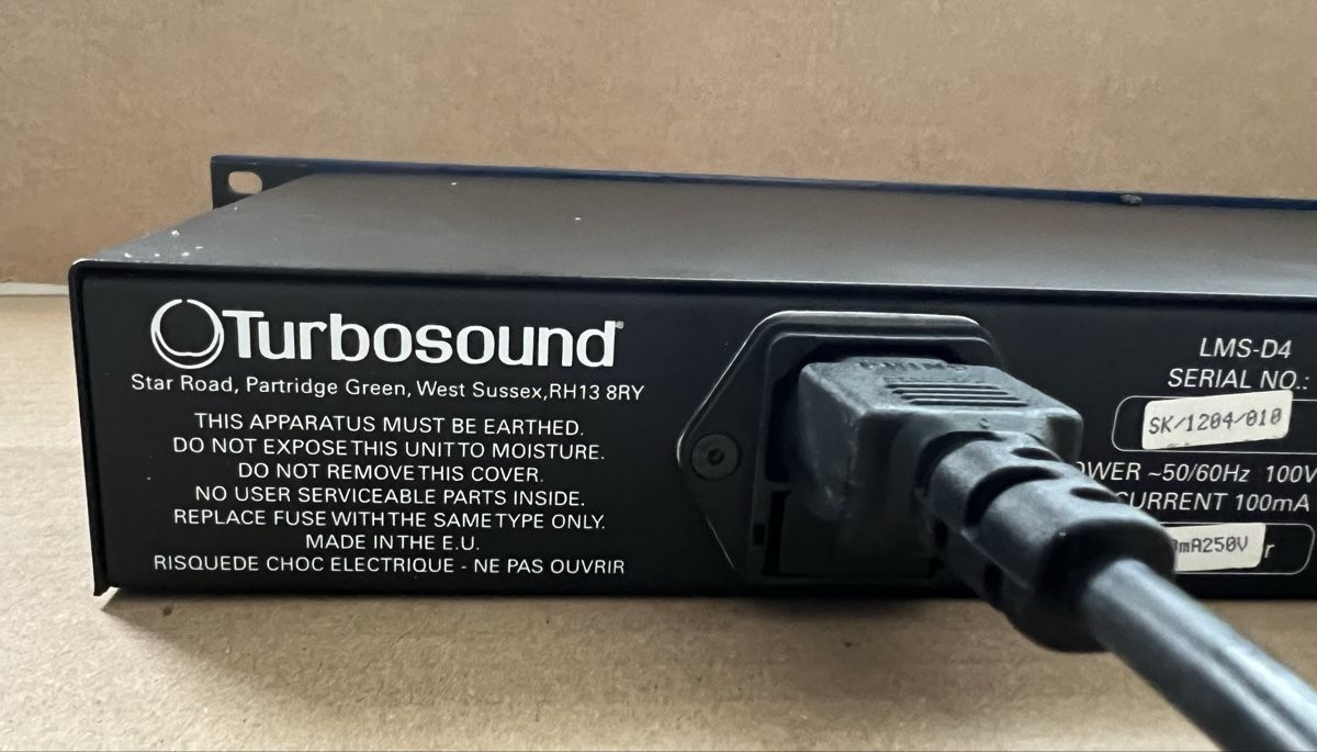 Egaliseurs: Turbosound LMS-D4 – D'occasion à Basel par La.Bonne.affaire 4