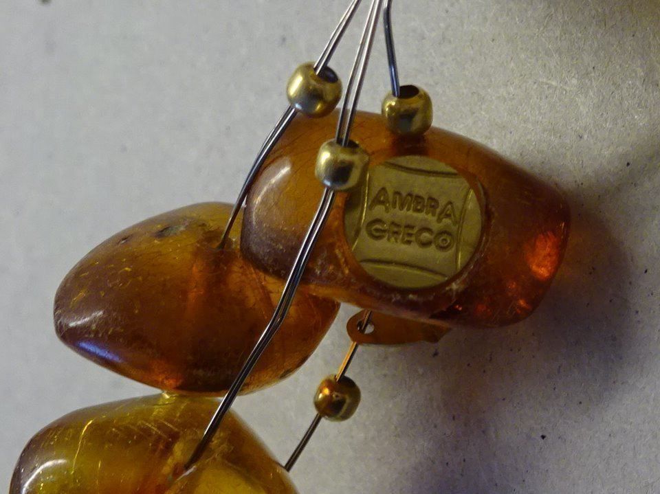 Catenine: Kette Bernstein 750 Gold / ABMRA GRECO – Usato da Esslingen venduto da eintagammeer 4
