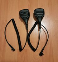 2x Handmikrofone Motorola-kompatibel neu