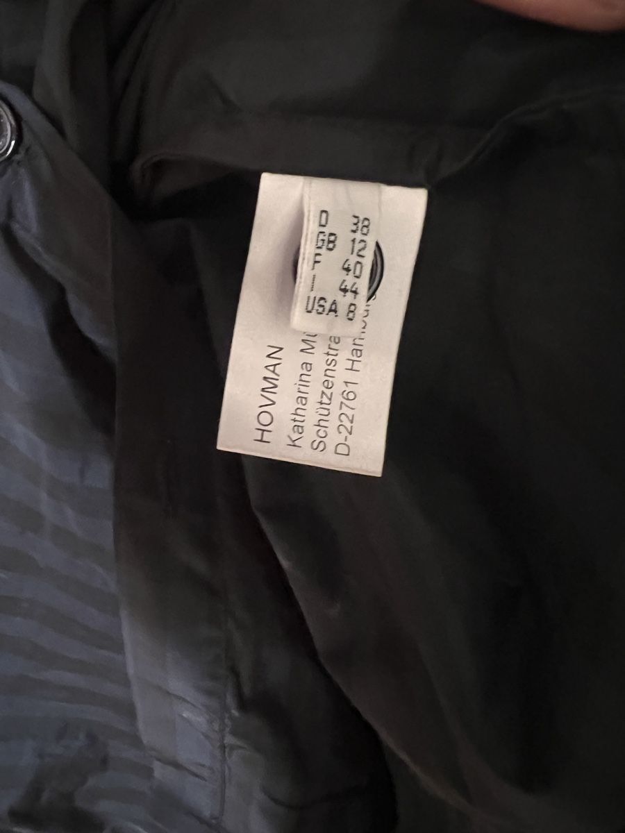 Katharina Hovman Blusen: Bluse Hovman, Gr. 38, blau schwarz kariert  – Gebraucht aus Solothurn von Brini06 3