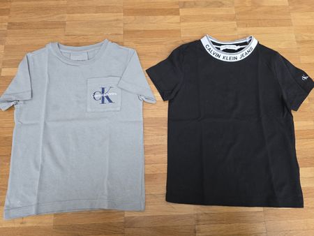 Calvin Klein T-Shirts, Sommer Look, Set mit 2 Stk. 104🤩🤩