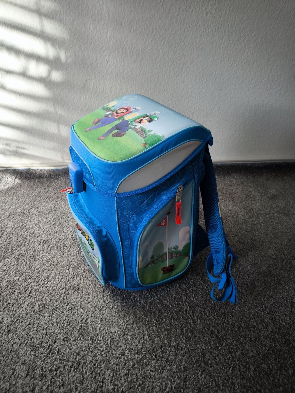 Rucksäcke: Super Mario Schulranzen, Ergobag scooli neuwertig – Neu (gemäss Beschreibung) aus Oberrohrdorf von PieBu 1