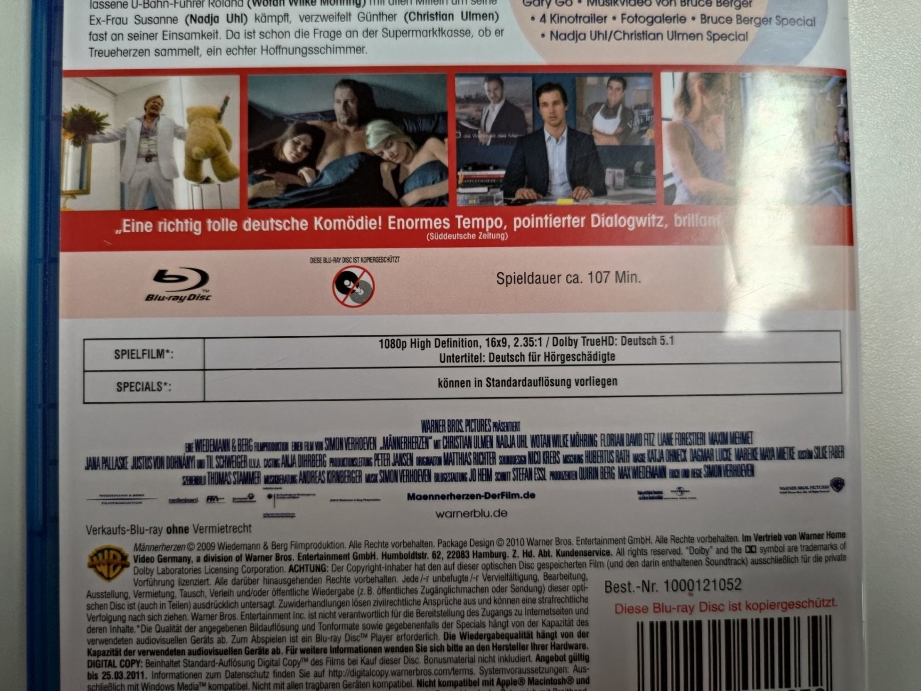 Tutti i DVDs: Männerherzen – Usato da Liestal venduto da Kratzilla 3