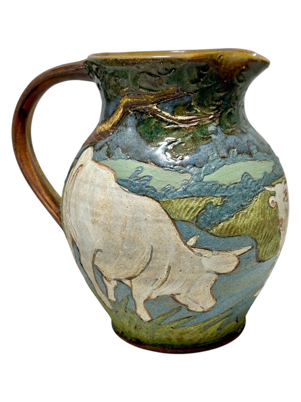 Caraffe: Pichet en grés Chloë Walters pour Poterie de Poisson – Usato da Morges venduto da vintix 6