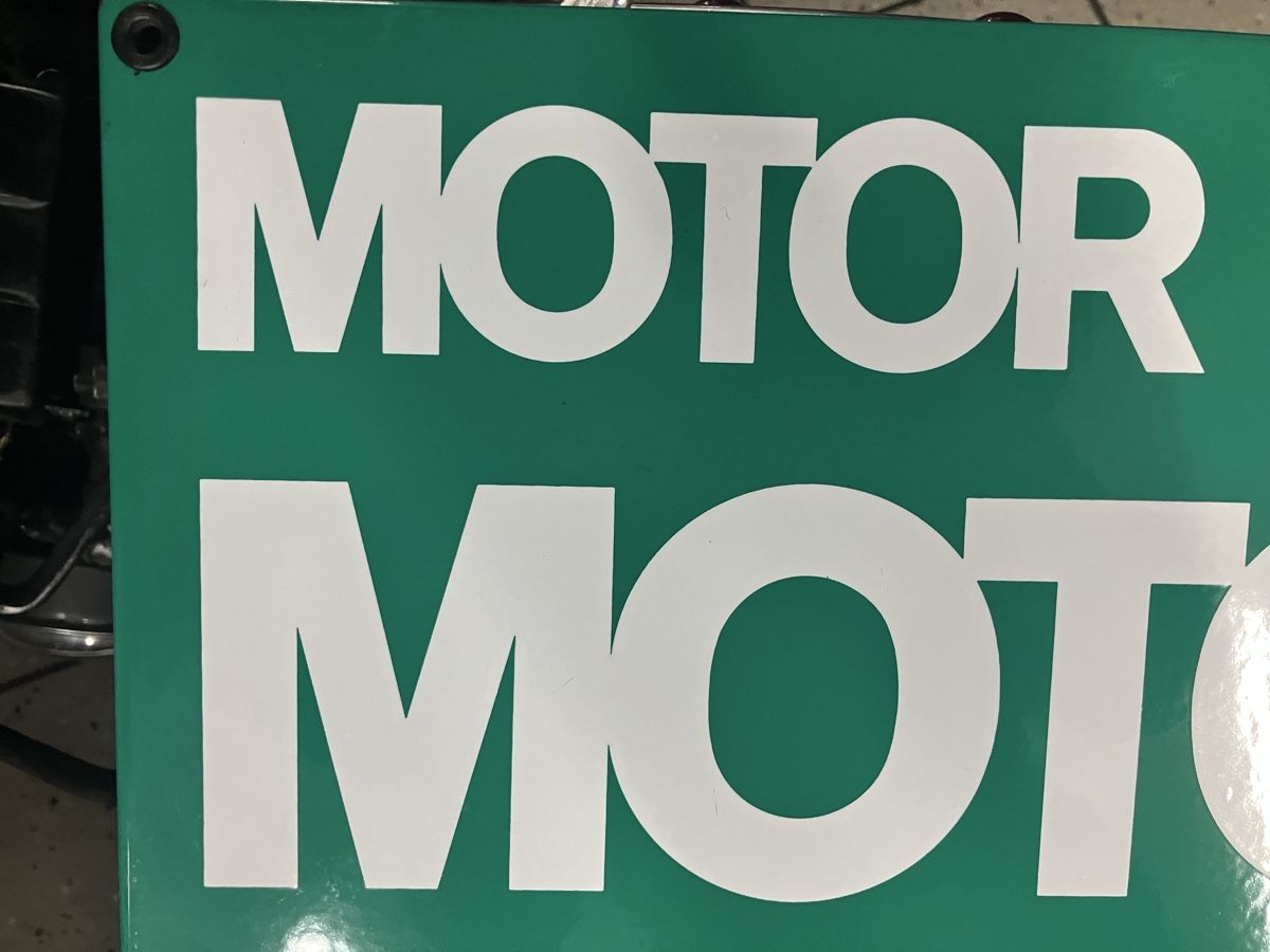 Motorex Insegne: Emailschild Motorex – Usato da langrickenbach venduto da Swissemanuel 1