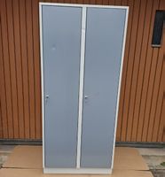 Metallschrank / Spind - 2 Abteile