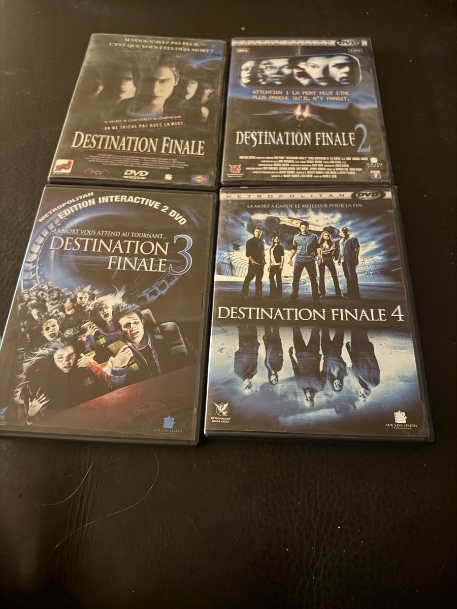 Alle DVDs: Quadrilogie Destination Finale – Gebraucht aus Troinex von grigri2020