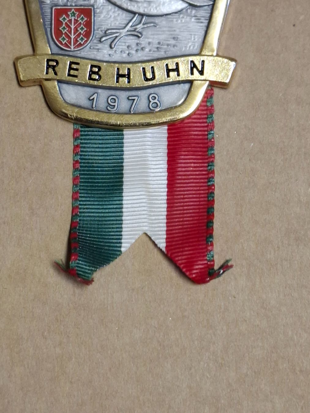 Medaillen: Rebhuhn 1978 (B828) – Gebraucht aus Schwanden GL von Suvorov 2