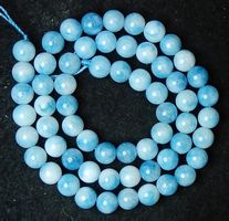 1 Strang echte ,schöne ,natürliche Hemimorphit Perlen 6 mm