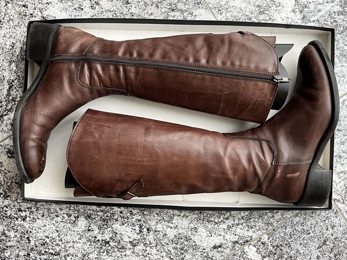Navyboot Damenschuhe: Stiefeln von Navy Boot, braun – Gebraucht aus Chur von Moca17 3