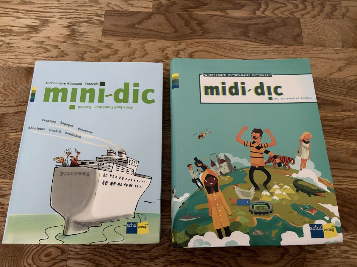 Bücher: Wörterbuch mini-dic und midi-dic Schulverlag – Gebraucht aus Heimberg von Paescuf