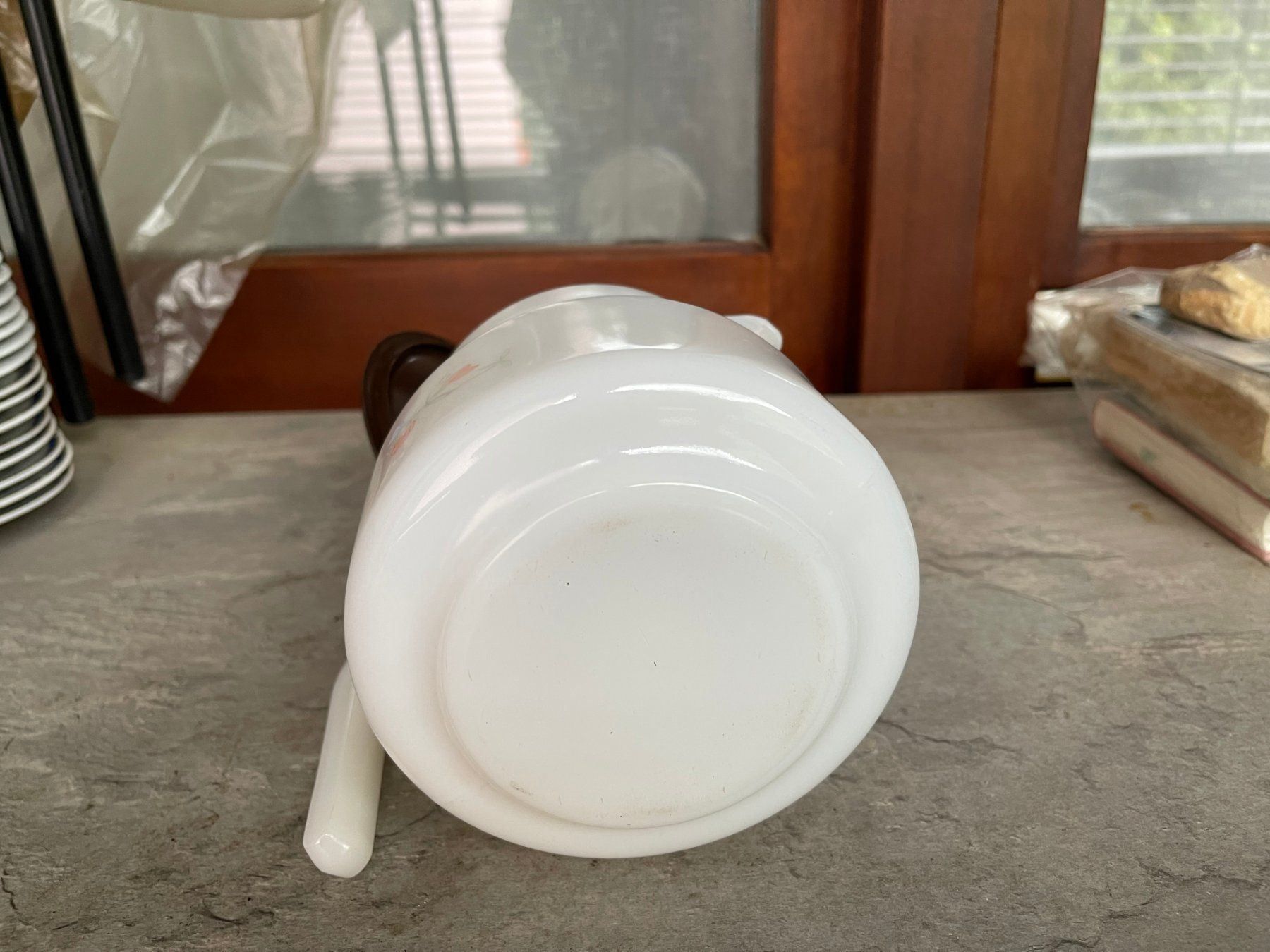 Caraffe: Krug aus Glas – Usato da Arisdorf venduto da comestibles 2