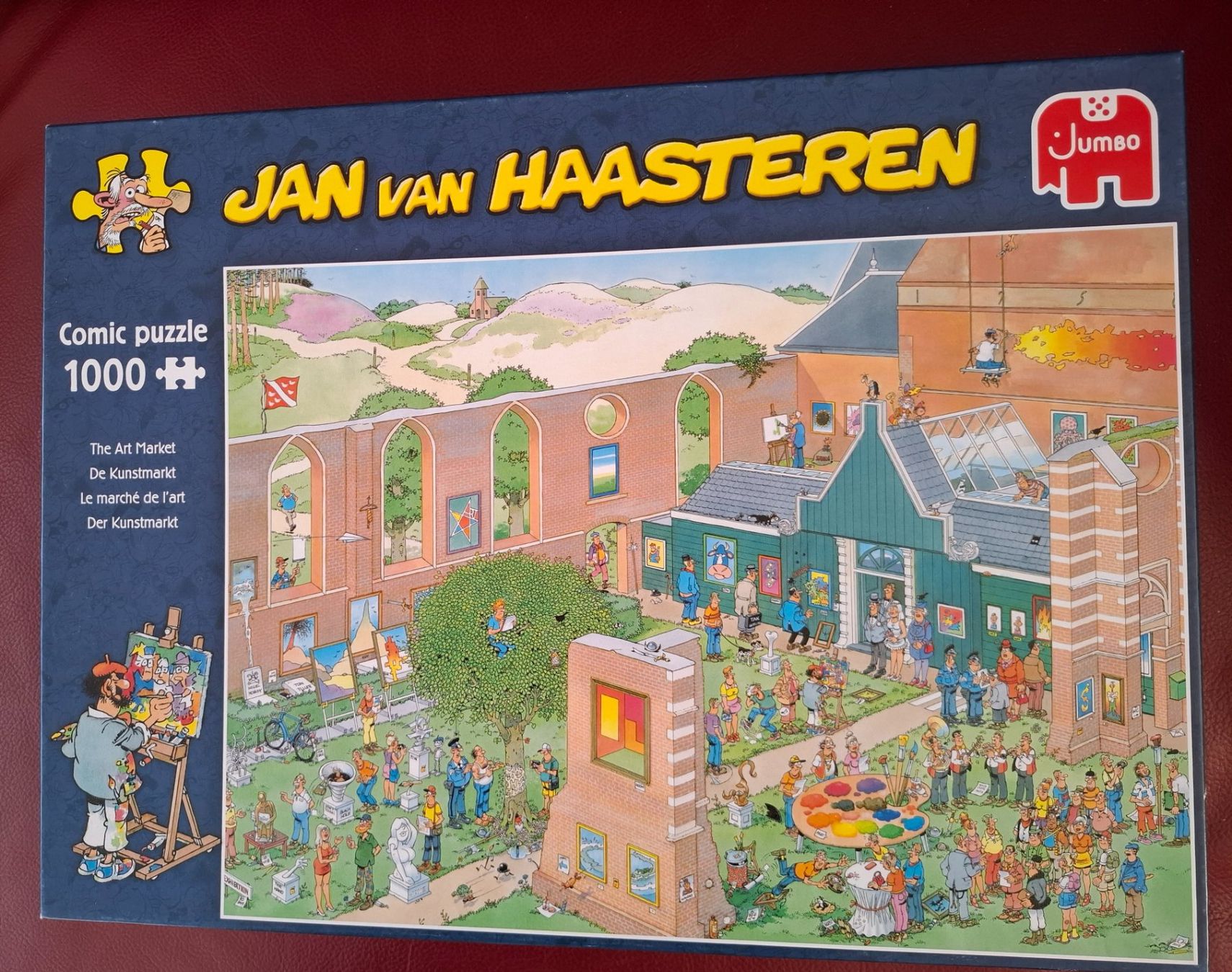 Puzzle: Jan van Haasteren Der Kunstmarkt Puzzle – Usato da Hinterkappelen venduto da Schampus